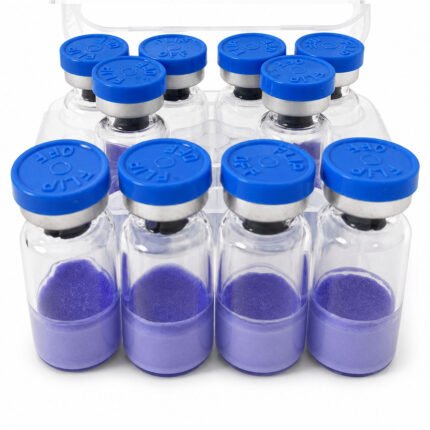 KLOW [KPV10mg + BPC10mg + TB500(B4)10mg + GHK-Cu50mg] Blend Peptide 80mg – 10 Vials/Box